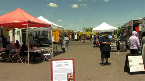 Food trucks raise money for cancer research in Clovis.